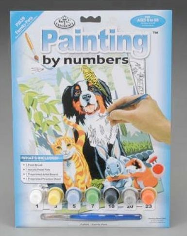 Royal &amp; Langnickel Family Pets - Paint By Number