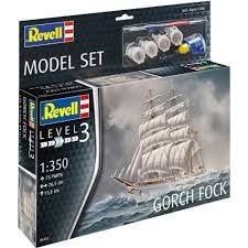 Revell 1/350 Gorch  Fock Set