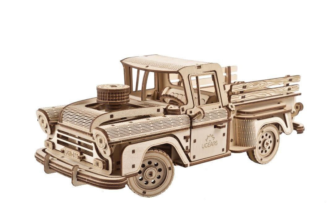 UGears 3D Wooden Puzzle Pickup Lumberjack 460 piece