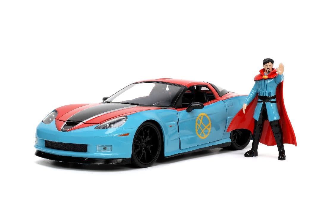 Jada Toys 1/24 "Hollywood Rides" 2006 Corvette Z06 with Dr. Strange