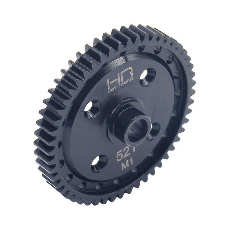 Hot-Racing Steel Spur Gear 52T 1 Mod: Traxxas Sledge