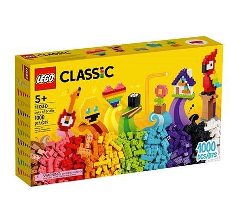 Lego Classic Lots Of Bricks 5+ 1000Pcs