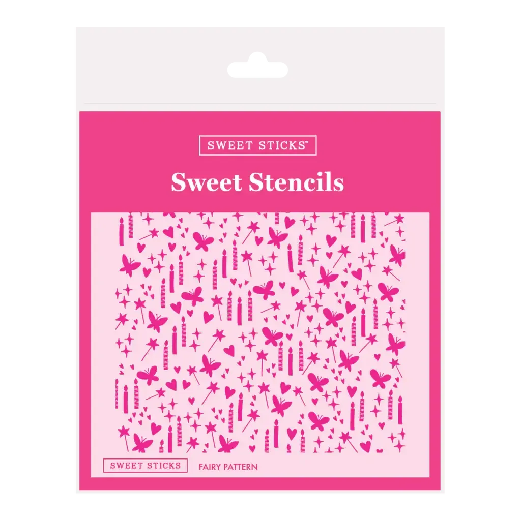 Sweet Sticks Stencils Fairy Pattern