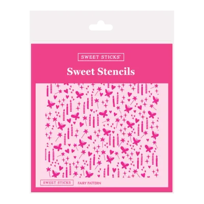 Sweet Sticks Stencils Fairy Pattern