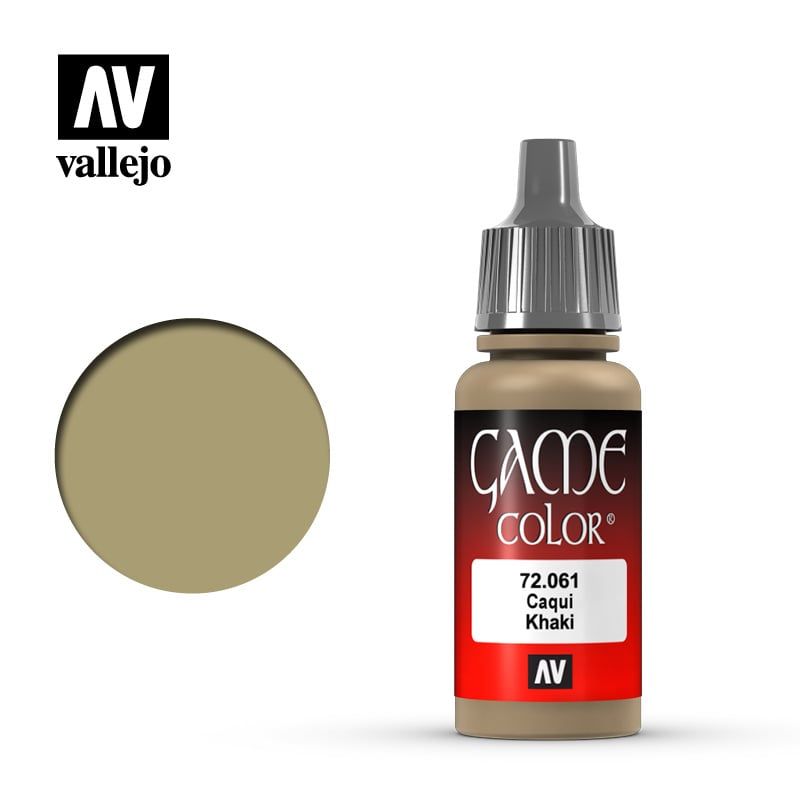 Vallejo Khaki Game Color Acrylic 17ml