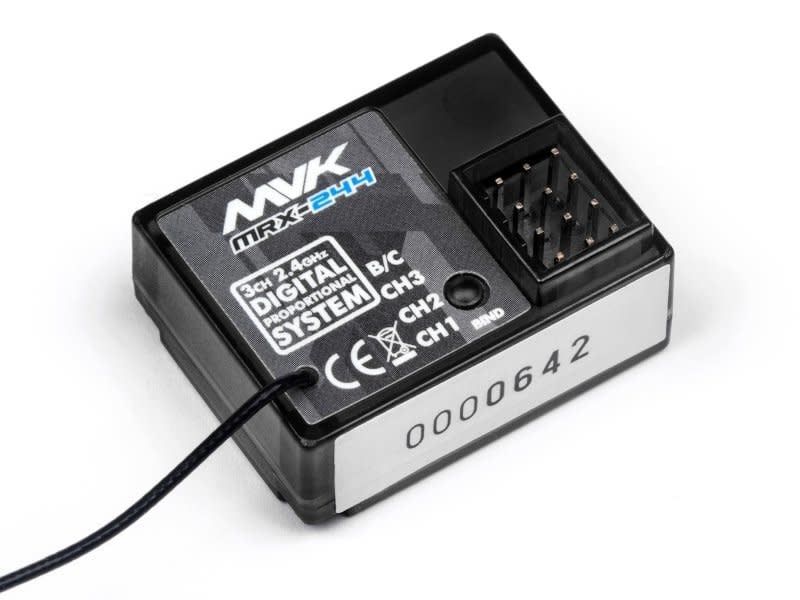 Maverick RC MRX-244 2.4GHz 3 Channel Receiver w/ Built-In Failsafe