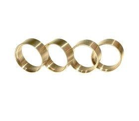 APS 1/24, 1/18 Brass Inner Clamp Rings for Aluminum Beadlock Wheels 4pc