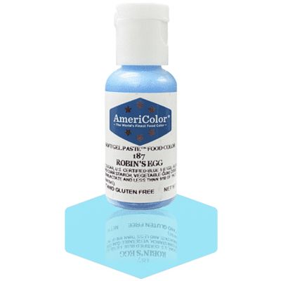 AmeriColor 0.75oz Soft Gel Paste Robins Egg