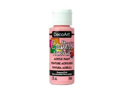 Decoart Crafters Acrylic Paint Dogwood Pink 2oz