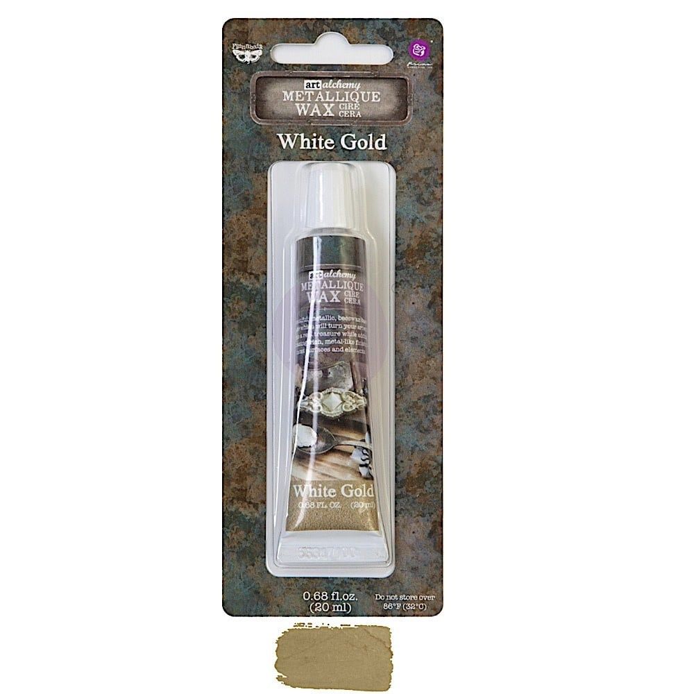 Armor Products Metallic Color Wax White Gold 20ml