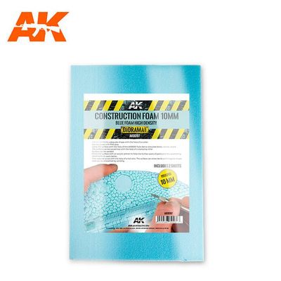 AK Interactive Constuction Foam 10mm Grey 195x295mm