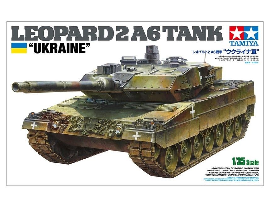 Tamiya 1/35 Leopard 2A6 Ukraine