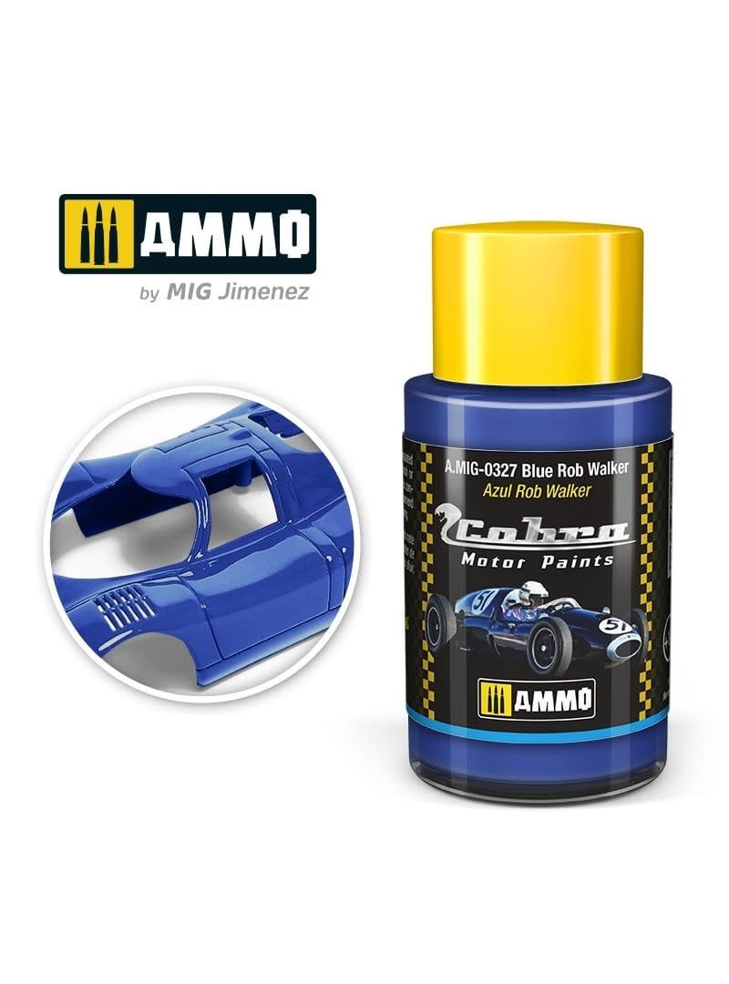 Ammo of MIG Cobra Motor Blue Rob Walker 30ml