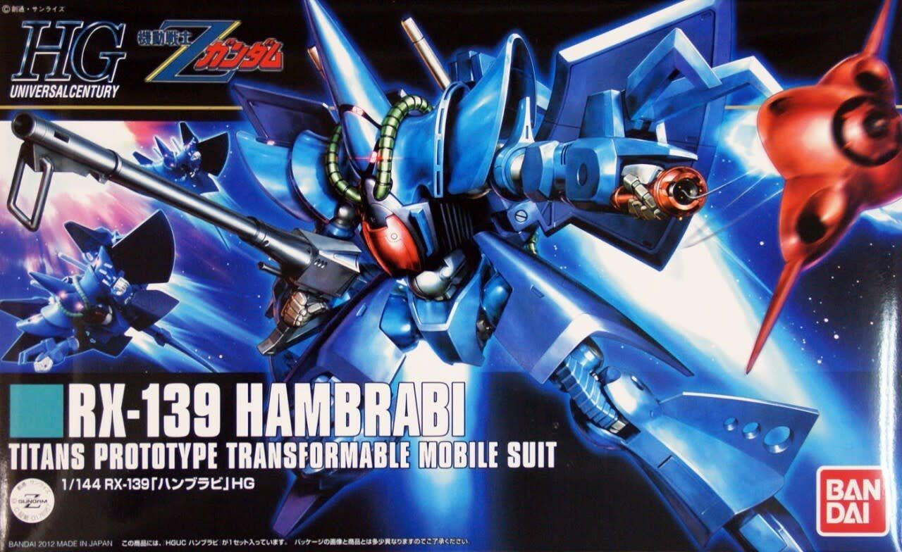 Bandai 1/144 HGUC Z Gundam Hambrabi #145