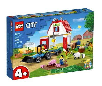 Lego City Farm Barn and Farm Animals 230pcs 4+