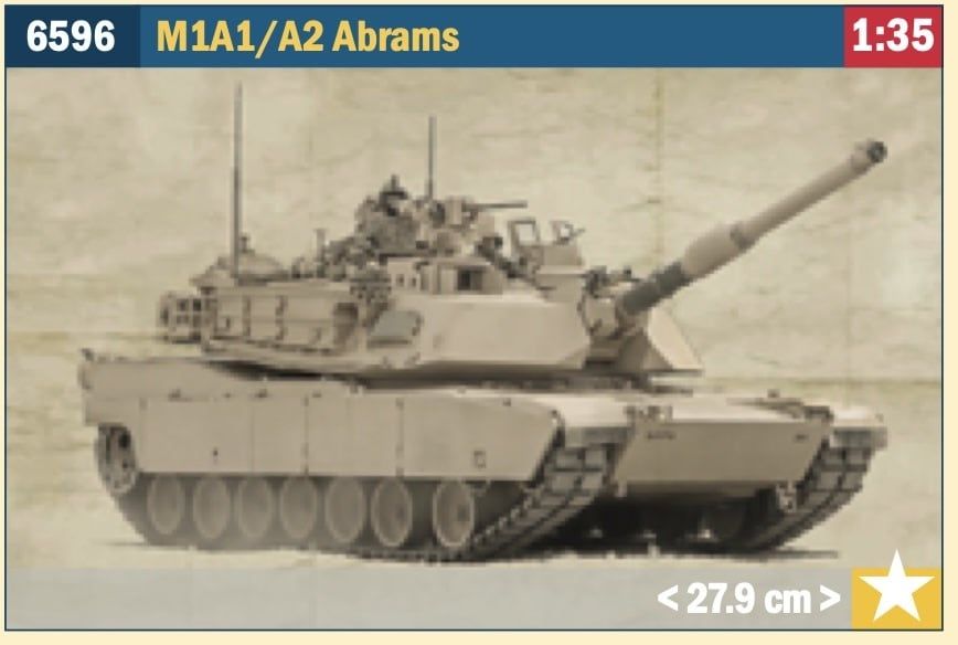 Italeri 1/35 M1A2/A2 Abrams