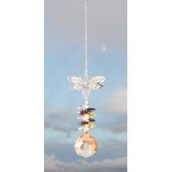 Solid Oak Suncatcher Kit Honeybee
