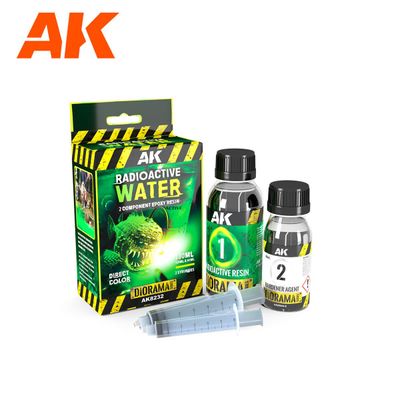 AK Interactive Radioactive Water 2 Part Resin Kit