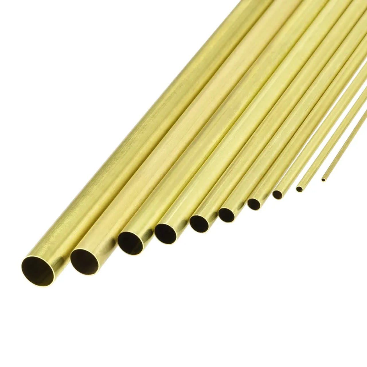 Albion BT8M 5x0.45mm Brass Tube 2pc/Sleeve