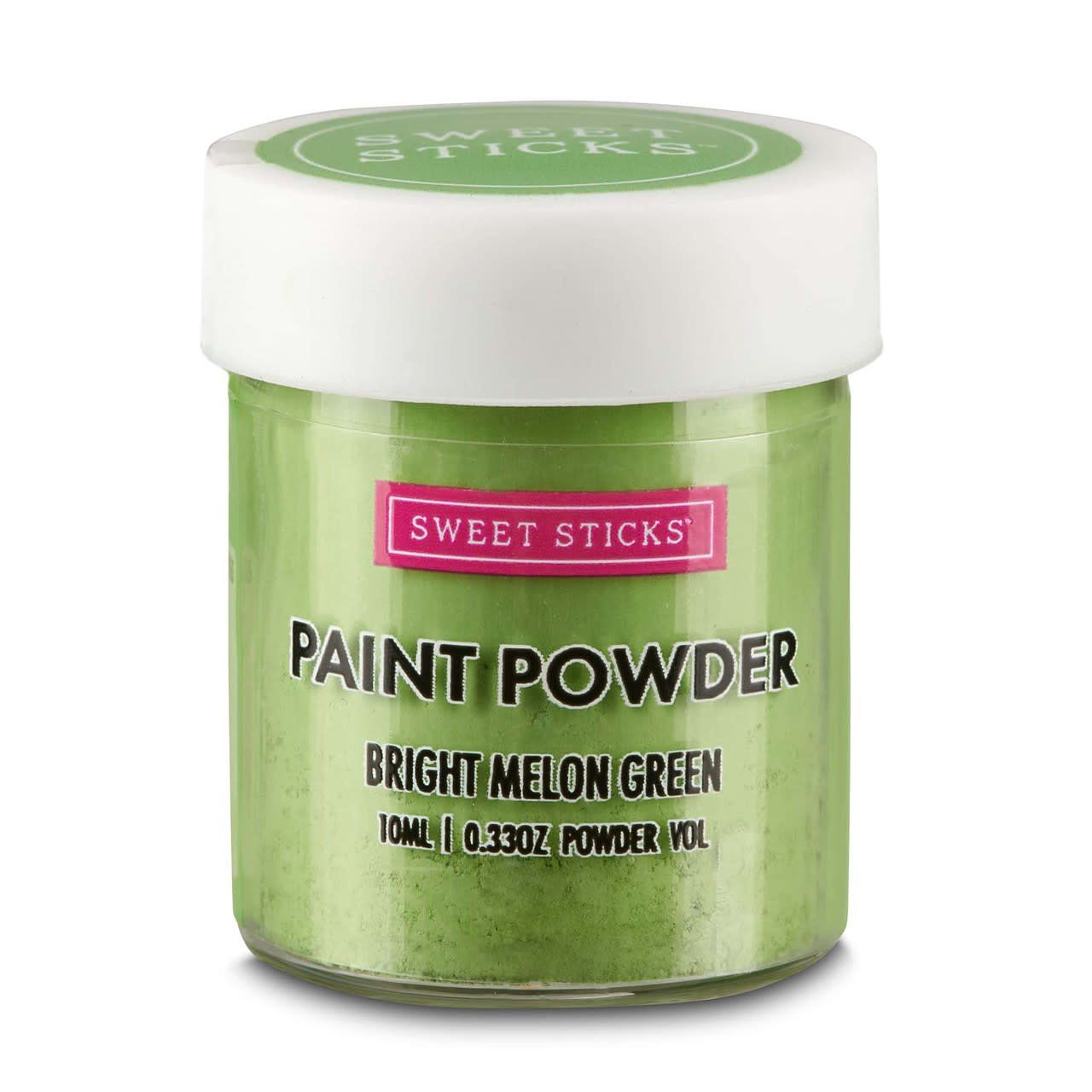 Sweet Sticks Edible Bright Melon Green Paint Powder