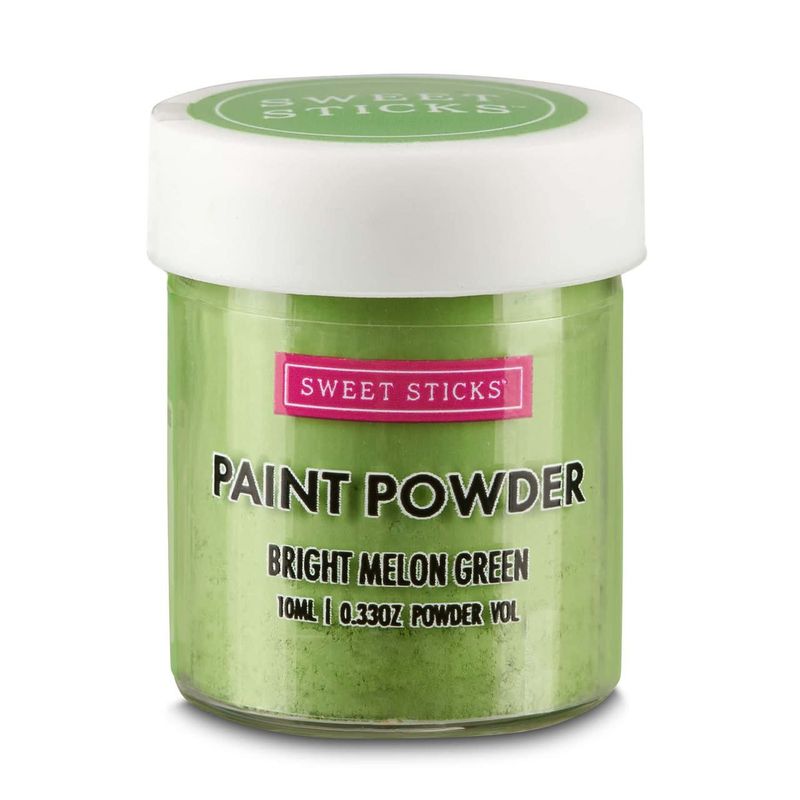 Sweet Sticks Edible Bright Melon Green Paint Powder