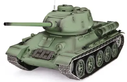 RC Pro 1/16 Soviet Union T-34/85 RC Medium Tank - PRO VERSION V7