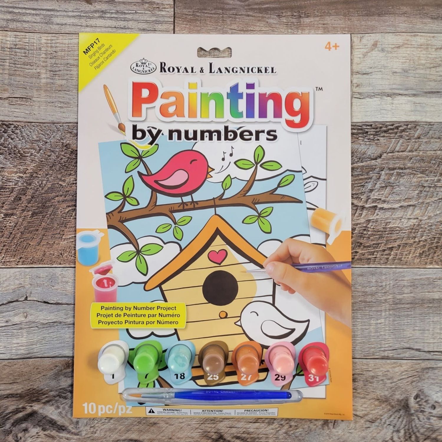 Royal &amp; Langnickel Paint By Numbers Singing Birds