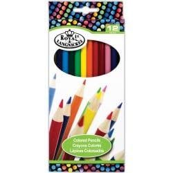 Royal Brush Colored Pencils 12/Pkg Brights
