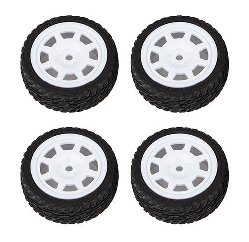 Associated Electrics Reflex 14R Hoonicorn Wheels and Tires Rubber