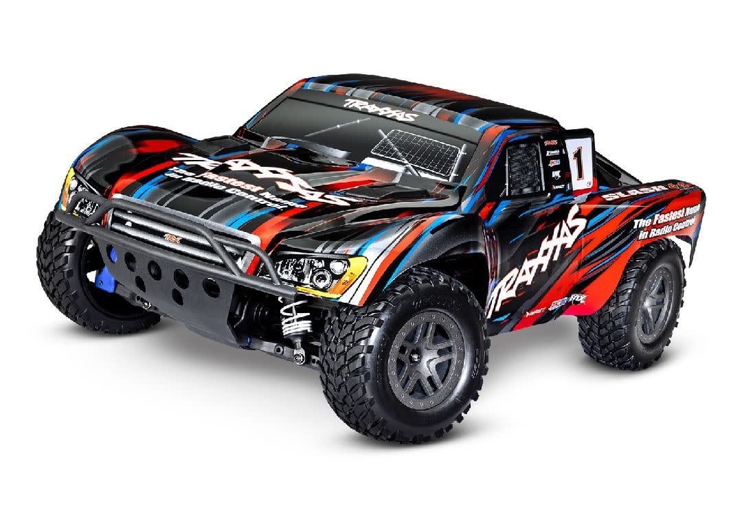 Traxxas Slash 4X4 Brushless 1/10 4WD RTR Short Course Truck RED No B&amp;C