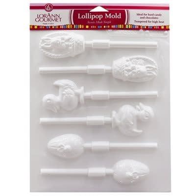Lorann Easter Assort. Lollipop Sheet Mold