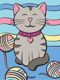 Royal &amp; Langnickel Kitten Paint By Number