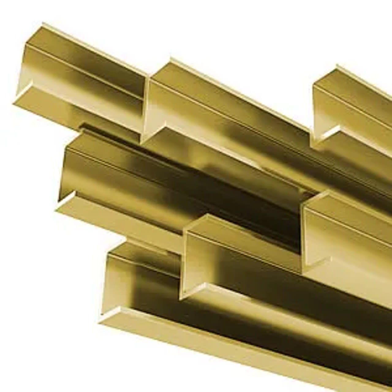 Albion CC1 1x1.5x1mm Brass C Channel 1pc/Sleeve