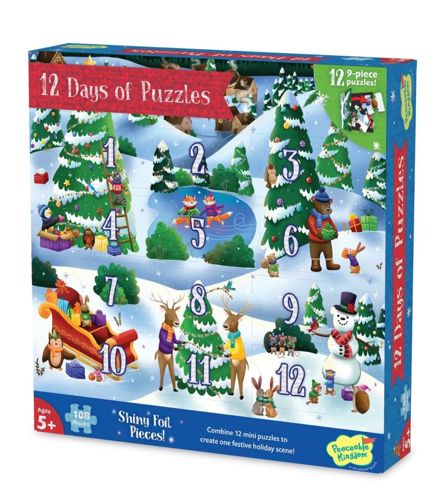 MindWare 12 Days of Puzzles Advent Calendar