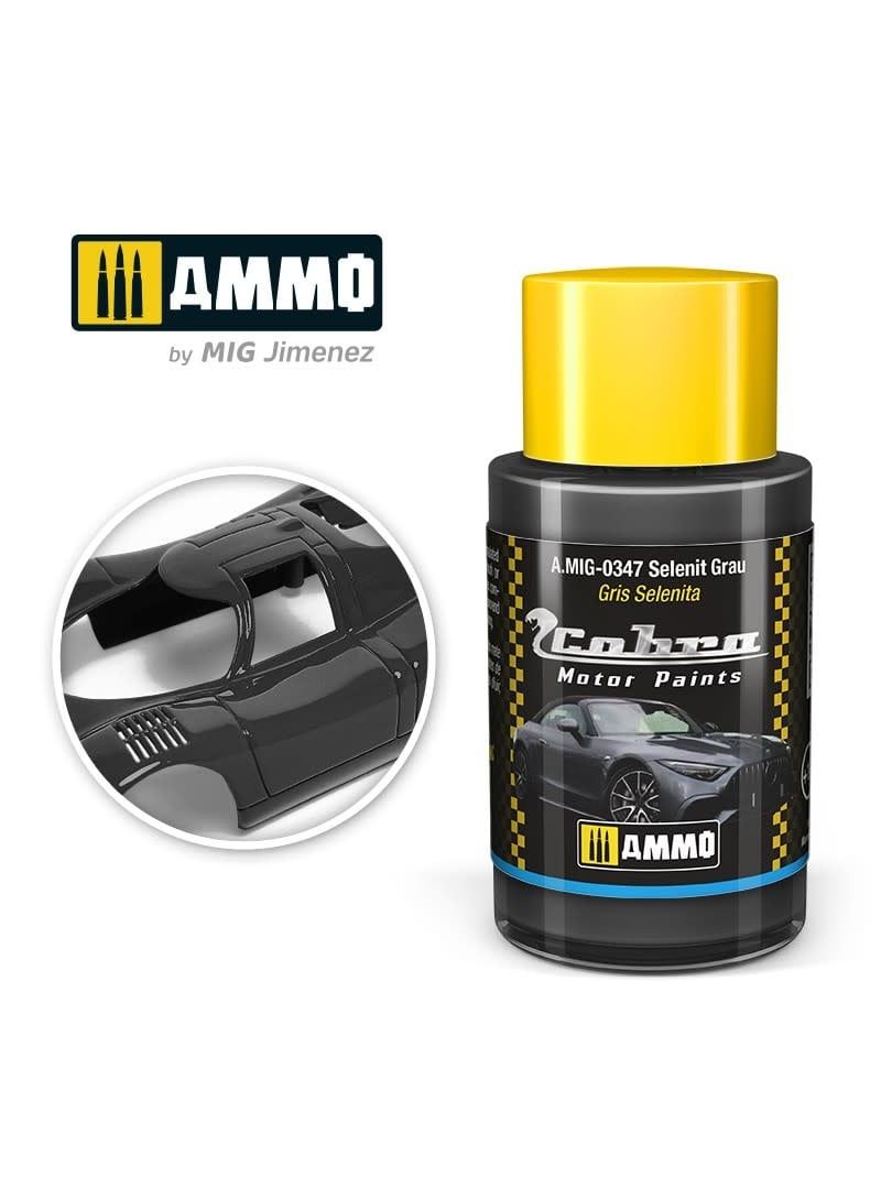 Ammo of MIG Cobra Motor Selenit Grau 30ml