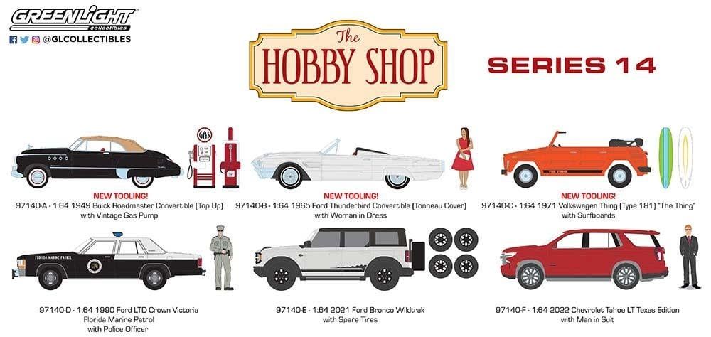 Green Light Collectibles 1/64 The Hobby Shop Series 14