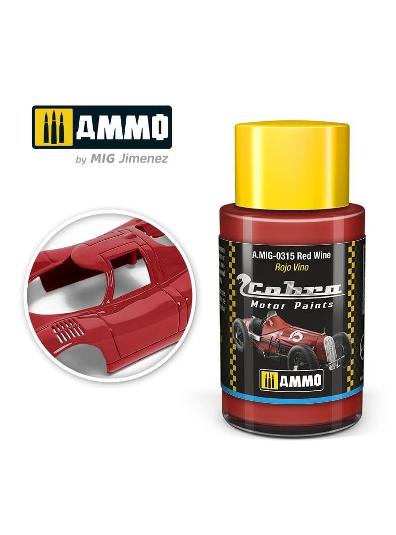 Ammo of MIG Cobra Motor Red Wine 30ml
