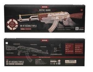Robotime 3D Wooden Puzzle AK-47 Assault Rifle Gun Toy 315 piece
