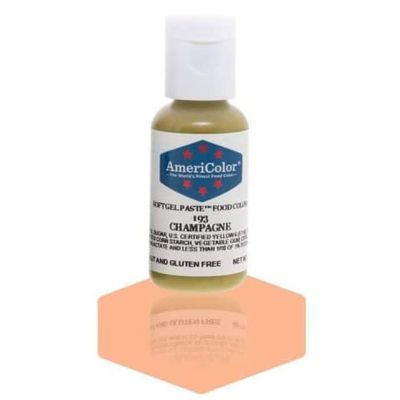 AmeriColor 0.75oz Soft Gel Paste Champagne