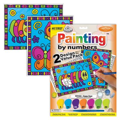 Royal &amp; Langnickel Paint By Numbers Happy Bugs