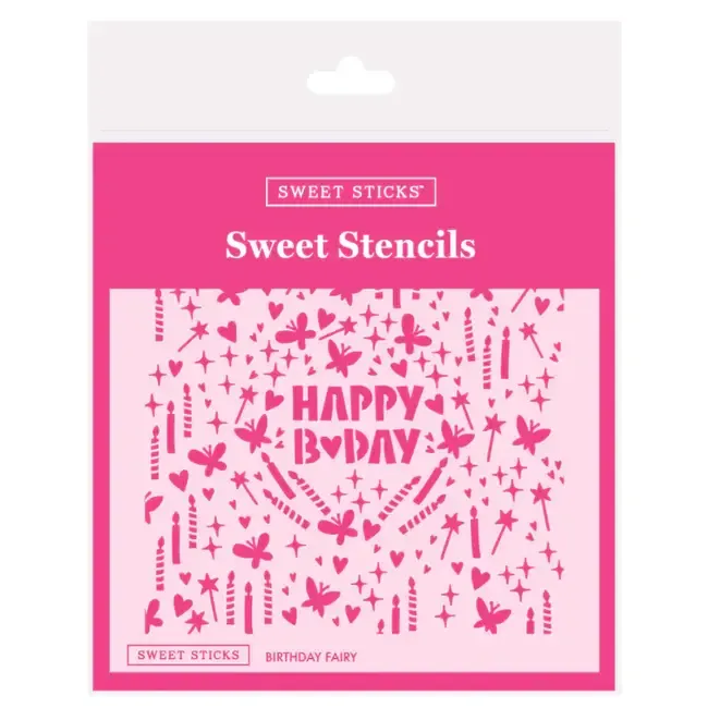Sweet Sticks Sweet Stencils Birthday Fairy