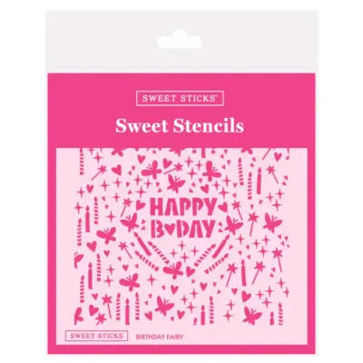 Sweet Sticks Sweet Stencils Birthday Fairy