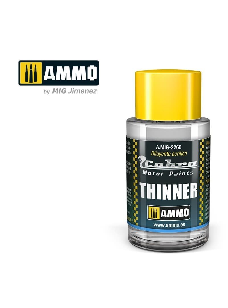 Ammo of MIG Cobra Motor Acrylic Thinner 30ml