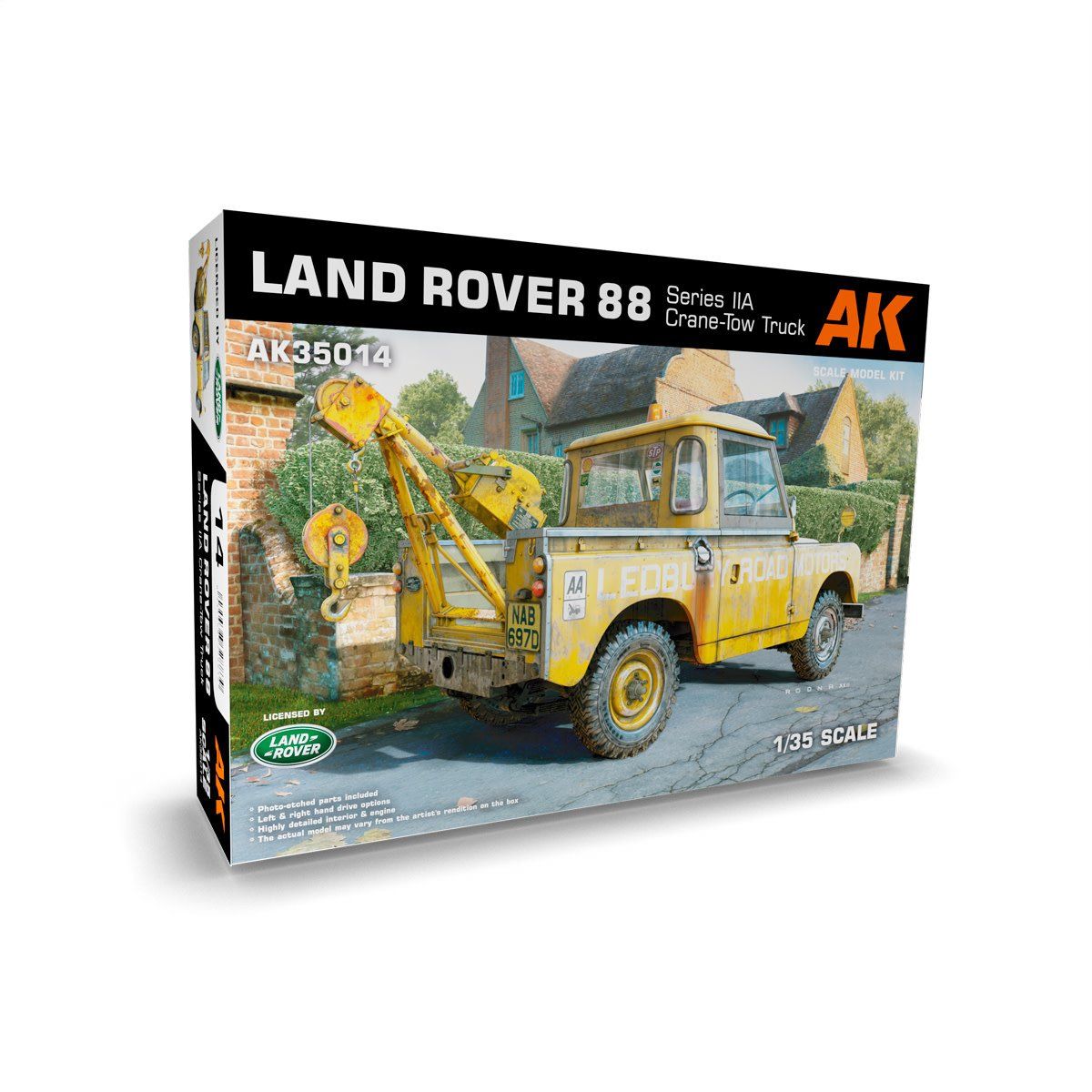 AK Interactive 1/35 Land Rover 88 Series IIA Crane / Tow Truck