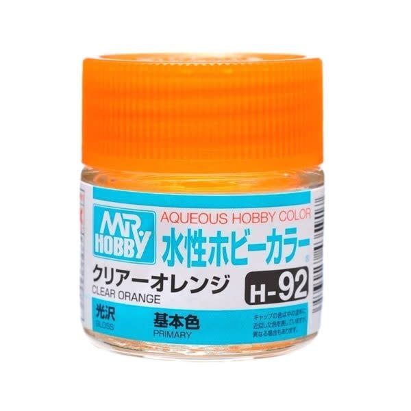 Gunze Aqueous Color H92 Gloss Clear Orange 10ml Bottle