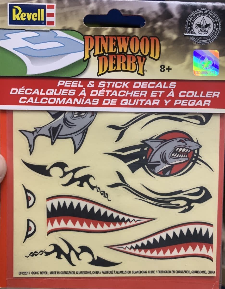 Revell Bsa Pwd Peel &amp; Stick Decal Shark