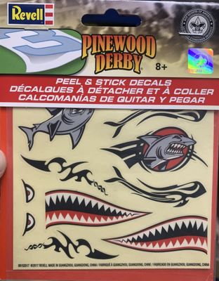 Revell Bsa Pwd Peel &amp; Stick Decal Shark