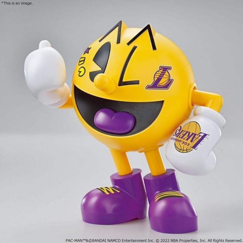 Bandai NBA Entry Grade Pac-Man Los Angeles Lakers Model Kit