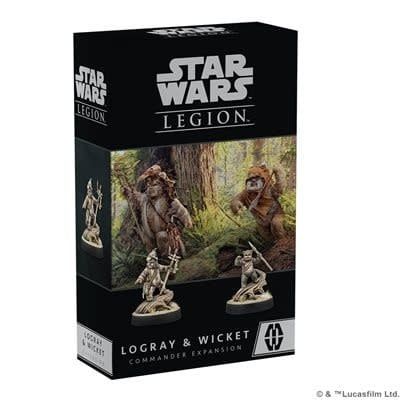 Star Wars Legion Logray &amp; Wicket Commander Expansion