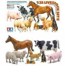 Tamiya 1/35 Livestock Set 2